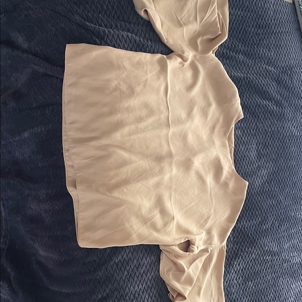 Catherine Malandrino Cream Blouse